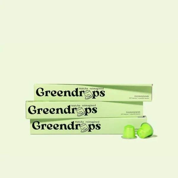 Greendrops Matcha Capsules 3-Pack Bundel